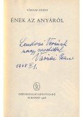 Várnai Zseni - Ének az anyáról (dedikált)