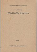 Halmos Imre - Sportjáték elmélete