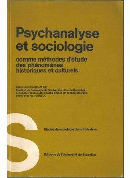  - Psychanalyse et sociologie,  1973 antikvár könyv
