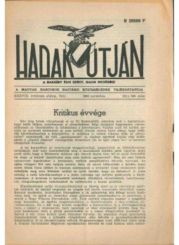  - Hadak útján 1986 november,  1986 antikvár könyv