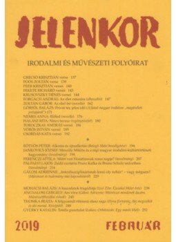  - Jelenkor - Irodalmiés művészeti folyóirat - 2019. február, null 2019 antikvár könyv