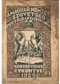 Krisztics Sándor dr. - A Magyar Nemzeti Szövetség Pécs-baranyai Körének békerevíziós évkönyve 1929