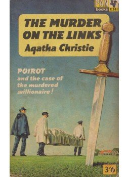 Agatha Christie - The Murder on the Links, London 1963 antikvár könyv