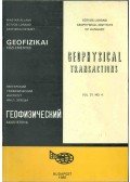 Sz. Kilényi Éva - Geofizikai közlemények vol. 31 no. 4