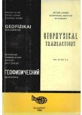 Sz. Kilényi Éva - Geofizikai közlemények vol. 34 no. 2-3