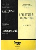Sz. Kilényi Éva - Geofizikai közlemények vol. 36. no. 1-2