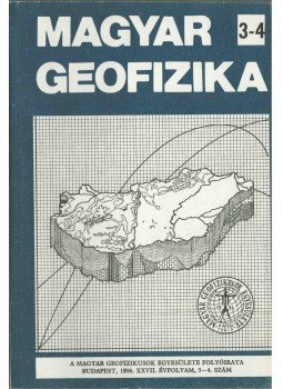 Zelei András - Magyar geofizika XXVII. évf. 3-4. szám, Budapest 1986 antikvár könyv