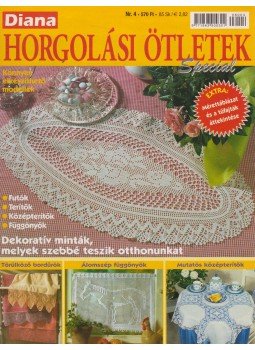 Susanne Hoffmann - Diana Horgolási ötletek Nr. 4.,  0 antikvár könyv