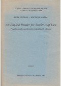 Deák András,Koppány Márta - An English Reader for Students of Law