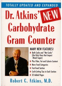 Atkins, Robert C. - Dr. Atkins' New Carbohydrate Gram Counter Atkins, Robert C. - Dr. Atkins' New Carbohydrate Gram Counter, New York 2002 antikvár könyv