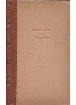 Thomas Mann - A törvény Thomas Mann - A törvény, Budapest 1958 antikvár könyv