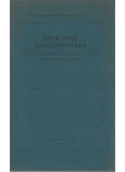 Zöldy Pál - Kner Imre szakkönyvtára Zöldy Pál - Kner Imre szakkönyvtára, Békéscsaba - Gyoma 1985 antikvár könyv
