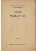 Császár Ákosné - Matematika I/3.