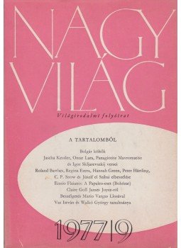 Kardos László - Nagyvilág 1977/9. Kardos László - Nagyvilág 1977/9., Budapest 1977 antikvár könyv