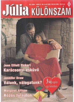 Joan Elliot Pickart, Jennifer Drew, Margaret Allison - Júlia Különszám 36. kötet,  2009 antikvár könyv