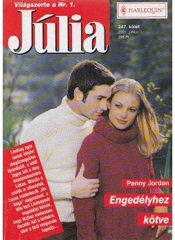 Jordan, Penny - Engedélyhez kötve, Budapest 2001 antikvár könyv