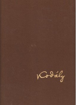 Kodály Zoltán - Marosszéki táncok, Budapest 1982 antikvár könyv