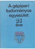 Prockl László - A gépipari tudományos egyesület 25 éve 1949-1974