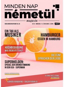  - Minden Nap Németül - 2019. március - 3. évfolyam 3. szám, null 2019 antikvár könyv