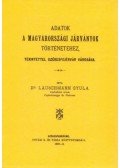 Lauschmann Gyula - Adatok a magyarországi járványok történetéhez, tekintettel Székesfejérvár városára