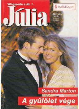 Sandra Marton - A gyűlölet vége Sandra Marton - A gyűlölet vége, Budapest 2004 antikvár könyv