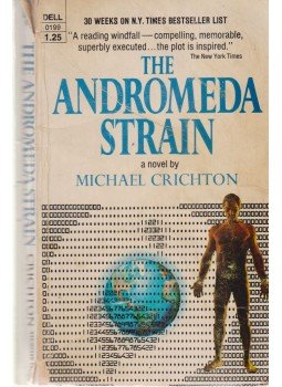 Michael Crichton - The Andromeda Strain Michael Crichton - The Andromeda Strain, New York 1970 antikvár könyv