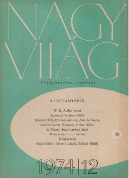 Kéry László - Nagyvilág 1974/12., Budapest 1974 antikvár könyv