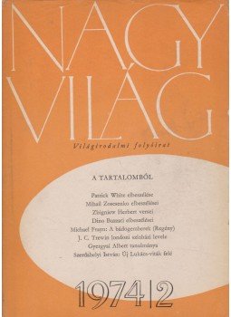 Kéry László - Nagyvilág 1974/2. Kéry László - Nagyvilág 1974/2., Budapest 1974 antikvár könyv