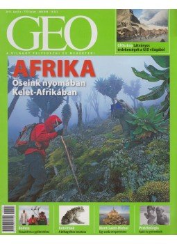 Koszó-Stammberger Kinga - Geo Magazin 2011. április Koszó-Stammberger Kinga - Geo Magazin 2011. április, Budapest 2011 antikvár könyv