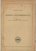 Nádor György - Spinoza valláskritikája (dedikált)