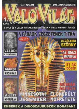 Ónodi Ferenc - Való Világ 1. szám Ónodi Ferenc - Való Világ 1. szám, Budapest 2002 antikvár könyv