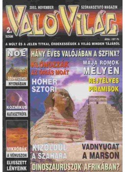 Ónodi Ferenc - Való Világ 2. szám Ónodi Ferenc - Való Világ 2. szám, Budapest 2002 antikvár könyv