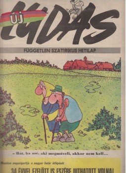 Árkus József - Új Ludas 1.évfolyam 23.szám Árkus József - Új Ludas 1.évfolyam 23.szám, Budapest 1990 antikvár könyv