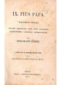 Bergmann József - IX. Pius pápa (1871)