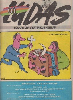 Árkus József - Új Ludas 1.évfolyam 10.szám Árkus József - Új Ludas 1.évfolyam 10.szám, Budapest 1990 antikvár könyv
