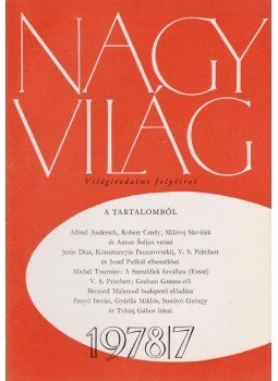 Kéry László - Nagyvilág 1978/7, Budapest 1978 antikvár könyv