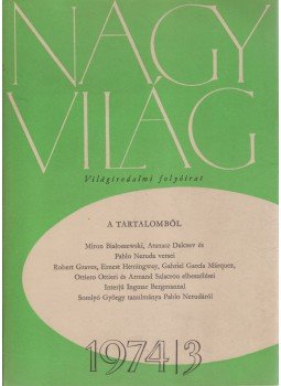 Kéry László - Nagyvilág 1974/3. Kéry László - Nagyvilág 1974/3., Budapest 1974 antikvár könyv