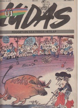Árkus József - Új Ludas 1.évfolyam 15.szám Árkus József - Új Ludas 1.évfolyam 15.szám, Budapest 1990 antikvár könyv