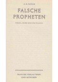 Popper, Karl R. - Falsche Propheten