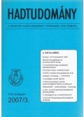 Nagy László - Hadtudomány XVII. évfolyam 2007/3.