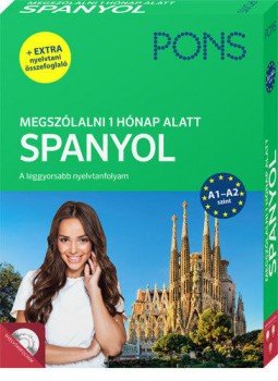 Susana Chiabrando, Sigrid Horschitz, Angels Valera - PONS Megszólalni 1 hónap alatt - Spanyol (könyv + CD) - A leggyorsabb nyelvtanfolyam + Extra nyelvtani összefoglaló, null 2019 antikvár könyv