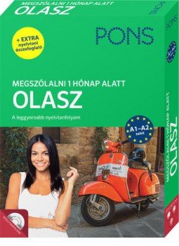 Anne Braun, Ferdeghini, Marina, Niggi, Paola - PONS Megszólalni 1 hónap alatt - Olasz (könyv + CD) - A leggyorsabb nyelvtanfolyam + Extra nyelvtani összefoglaló, null 2019 antikvár könyv