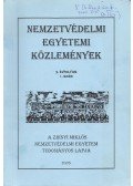 Dr. Szabó Miklós - Nemzetvédelmi Egyetemi Közlemények 9. évfolyam 1. szám