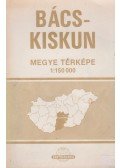  - Bács-Kiskun megye térképe (1:150000)