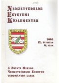 Dr. Gőcze István - Nemzetvédelmi Egyetemi Közlemények IX/5. (2005)