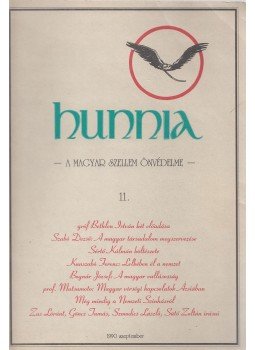 Kunszabó Ferenc, Dézsma György - Hunnia 11. 1990 szeptember Kunszabó Ferenc, Dézsma György - Hunnia 11. 1990 szeptember, Budapest 1990 antikvár könyv