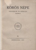 Maday Pál,Tábori György - Körös népe II.