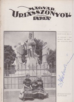 Kertész Béla - Magyar Uriasszonyok Lapja 1936. XIII. évf. 7. szám Kertész Béla - Magyar Uriasszonyok Lapja 1936. XIII. évf. 7. szám, Budapest 1936 antikvár könyv