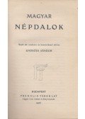Endrődi Sándor - Magyar népdalok