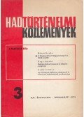 Liptai Ervin - Hadtörténelmi közlemények XX. évf. 1973/3.